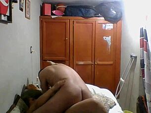 Strap on a big cock has been forced inside the mouth of lustful prostitute