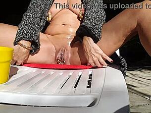 Mature with extreme pierced nipplies wet pussy video homemade