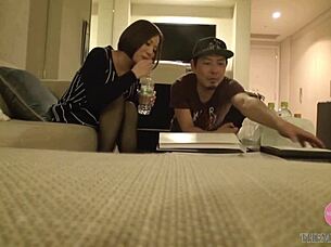 Ruri Saijo's real sex with her lover
