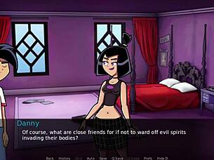 But nurse and cheerleader get naughty in game of doctor and patient!