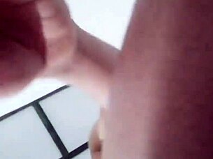 Girlfriend with beautiful face gets a thick dirty creampie in doggy style