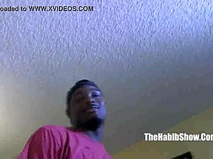 She gets her pussy pounded by a big black cock and she is ethnic beauty