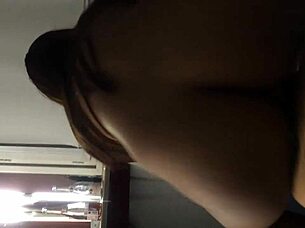 Amature girlfriend gets her ass pounded