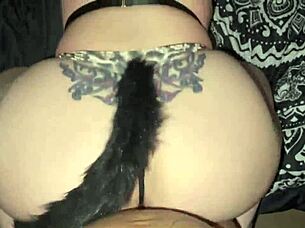Closeup 'cum filled big ass' kitty