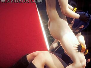 Genshin Impact Hentai - Uncensored Blowjob and Fuck hardner 3D animation