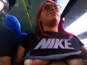 The public crossdressing and truck titty play of Daniela hentai