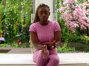 Steamy interracial video shows Ebony beauty get what she craves