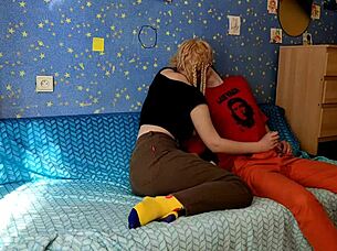 I found out my flatmate liked it, I jerked off to her panties