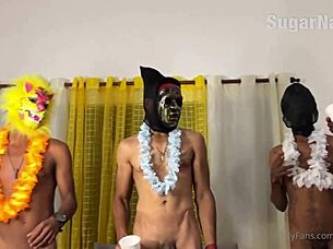 Group sex with big black cocks is Ukrainian MILF sugarnadya