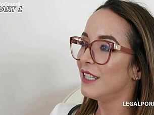 psycho doctor francys belle mike does research balls deep anal creampie swallow
