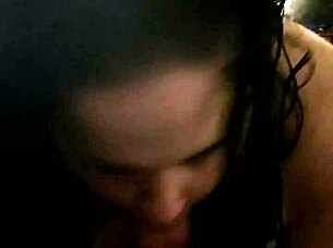 Amber Crider’s fat wife is giving her partner’s cock a blowjob