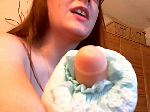 Pissing and dirty diapers: A femdom fantasy come to life