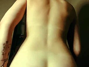 Horny step mom Lovenia gives a sensual blowjob and takes it all in
