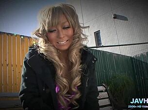 Chanel Camryn gives a sloppy blowjob to a huge black cock