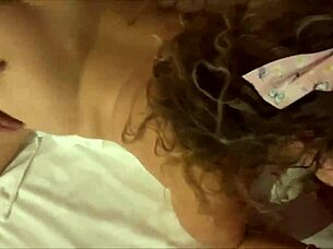 Double penetration for chubby body amateur wife with big boobs