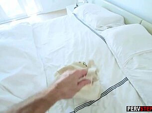 Stepmom who had sex with her stepson is now ready to fuck with his big dick