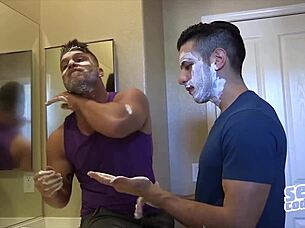 Watch HD video of gay couple enjoying doggy style and missionary sex