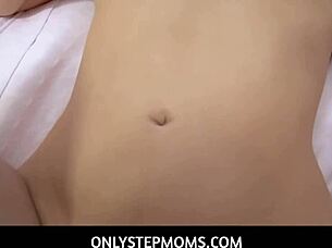 A stepdaughter makes sex with her stepson in roleplay video