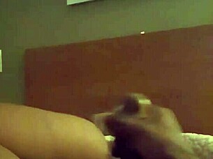 Busty BBW likes to make some head with a fat black dick