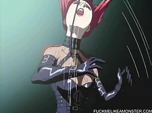 Hold on your carrots, ladies, Asian mistress is for real in the BDSM hentai video