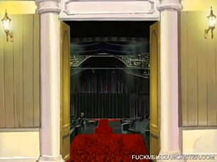 Hold on your carrots, ladies, Asian mistress is for real in the BDSM hentai video