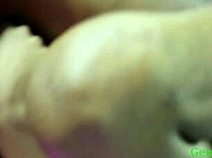 Big black cock fingers and then pounds chubby ebony puss and she cums super hard