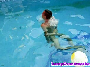 Intense penetration in her vagina magnificent gorgeous older woman