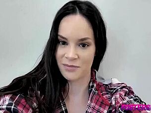 A foster family threesome, cumshot extravaganza