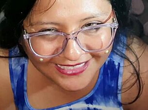 Compilation Smiling BBW with big tits swallows cum