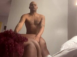 Chubby gay big black cock bareback action