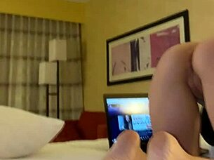 BBC action to a blonde with a big booey