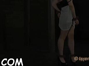 BDSM toys and rough sex is what Redhead slave enjoys