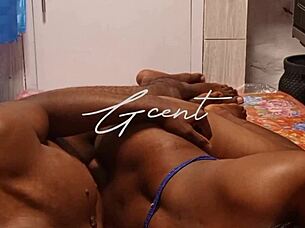 It happens between two lovers who had had a very passionate sexual encounter