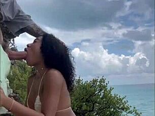 Chris Diamond deepthroating like no one’s business