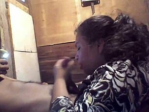 Voluptuous woman pleasant breastfeeding