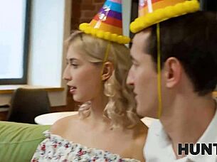 Hey, watch me bang this blonde while her boyfriend stares!