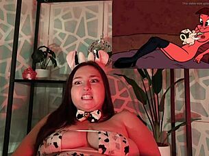 Cartoon prostitute face fucking and creampie action