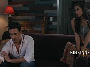 18-year-old stepdaughter turns her stepfather against her own mother in taboo encounter