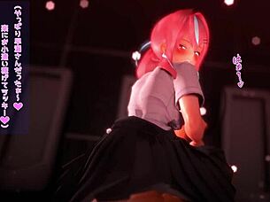 Japanese animation in which wild cowgirl and riding occur
