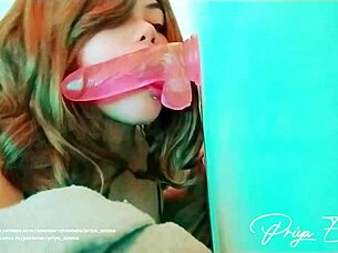 Priya Emma, 20, infects college girls with intimate dildo play