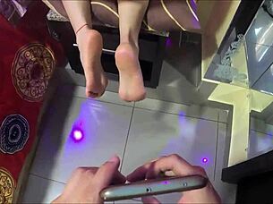 Damn! Latina Milf's Big Ass Shakes Watching Taboo Porn!