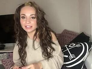 Busty brunette Crystal Rush goes wild ass fucking with these interviewers