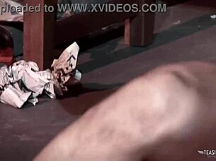 Deepthroating two massive penises and facial cumshot is a lustful woman’s pleasure