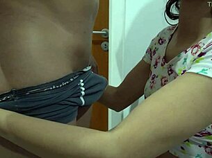 The Amiga's blow job is mouth watering and a cumshot!