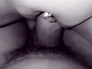 The chubby amateur couple gets into a cuckold fantasy with a well endowed lover