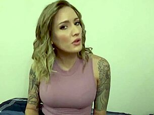 Taboo encounter with mom - POV milf blowjob with Reagan Lush (Stepson's improper touch)