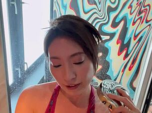 Sexy Japanese celebrities in role play