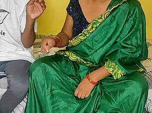 Indian sister in law to milky tits and ass fucking