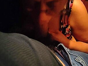 In part 1 there is oral pleasure with the neighbor