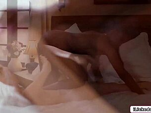 Showing two women lesbian foreplay, scissoring